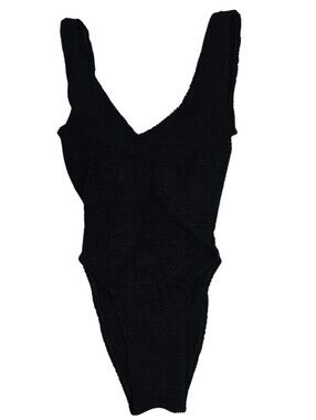 Bond-Eye Mara Swimsuit One-Piece One Size Black Beach Pool Vacation NWT